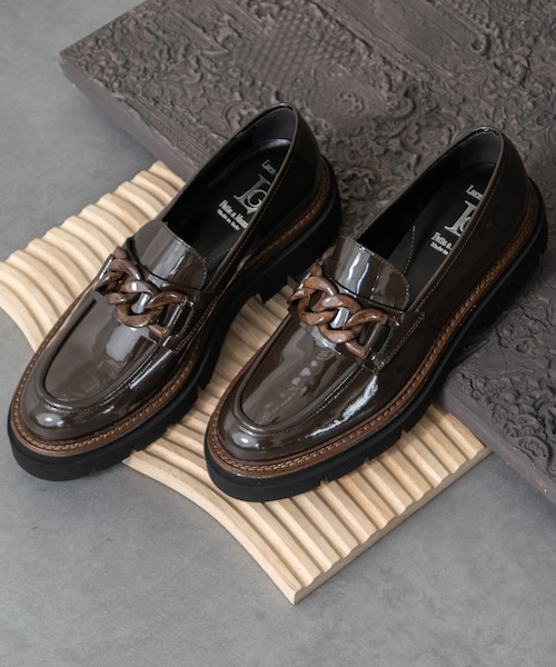 LucaGrossi/ルカグロッシ】幾何学ビットローファー/K072M-UA