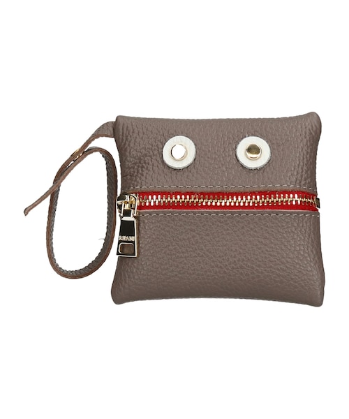 新色入荷》【RIPANI】レザーチャームポーチ｜ブリジット
