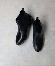 【TAMARIS】サイドゴアレザーブーツ