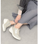 【ROUND ABOUT】ヒールアップスニーカー