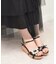 【BRIDGET BIRKIN】バックルビジューコルクウエッジサンダル