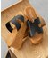 《新色入荷》【ITALIAN SHOEMAKERS】厚底ミュールサンダル