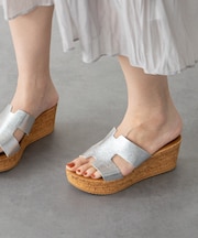 《新色入荷》【ITALIAN SHOEMAKERS】厚底ミュールサンダル