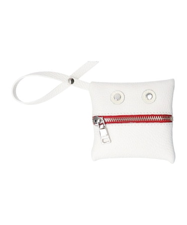 【RIPANI】レザーチャームポーチ