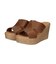 【Oh my Sandals】クッションインソール厚底ミュールサンダル