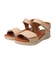 【Oh my Sandals】ベルクロローヒールサンダル