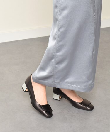 【FABIO RUSCONI】オーナメントパンプス