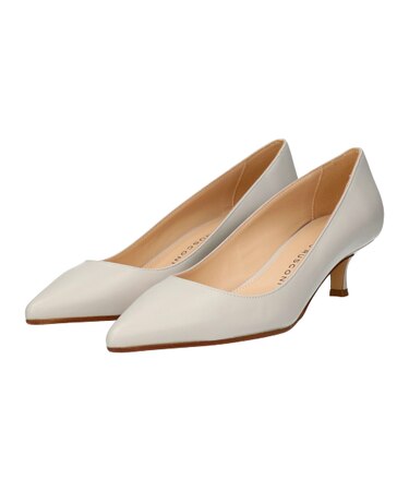 《新色入荷》【FABIO RUSCONI】ポインテッドトウミドルヒールパンプス