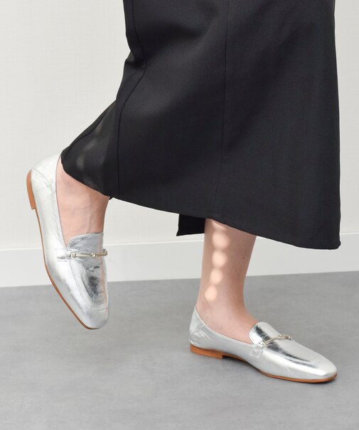 【FABIO RUSCONI】バブーシュビットローファー