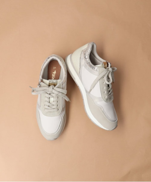 【TAMARIS】サイドジップスニーカー