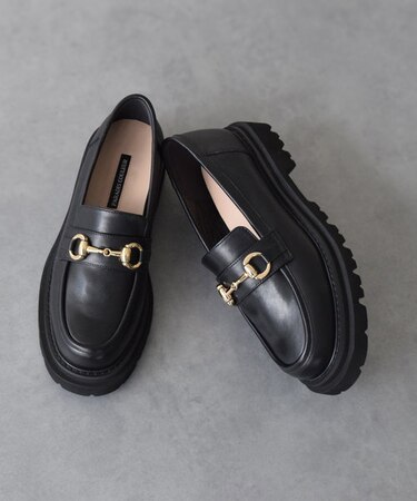 《新色入荷》【PARADIS COULEUR】タンクソールビットローファー