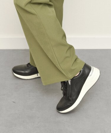 【ROUND ABOUT】サイドジップスニーカー