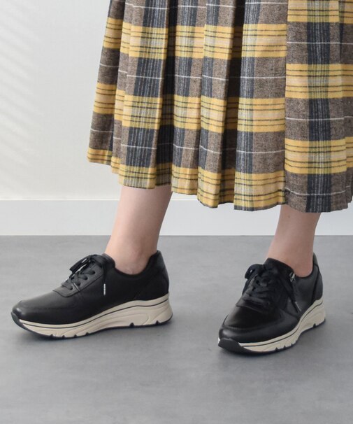 【TAMARIS】サイドジップスニーカー 