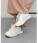 《新色入荷》【TAMARIS】サイドジップ5cmヒールスニーカー