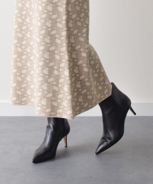 FABIO RUSCONIトラックソールストレッチショートブーツ セール】 【FABIO RUSCONI】トラックソールストレッチショートブーツ