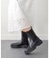 【CORSO ROMA，9】厚底サイドゴアショートブーツ