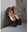 《新色入荷》【BRIDGET BIRKIN】パールストラップメリージェーンパンプス