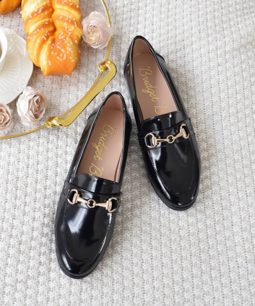 【BRIDGET BIRKIN】シンプルビットデザインローファー