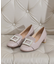 【BRIDGET BIRKIN】バックルビジューヒールアップローファー