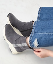 【BRIDGET BIRKIN】ラインストーンハイカットスニーカーブーツ