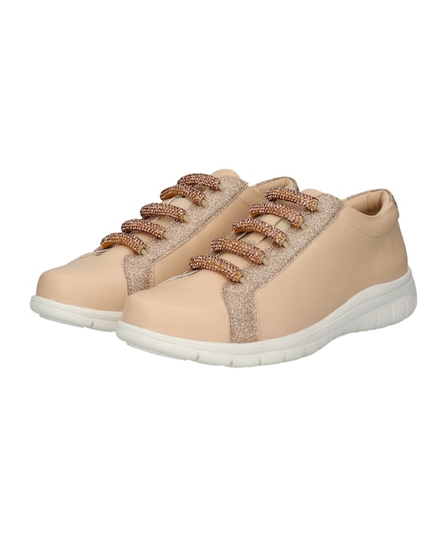 《新色入荷》【Bridget Birkin】ラメストーンスニーカー