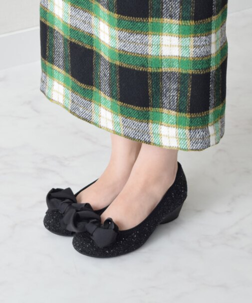 《新色入荷》【BRIDGET BIRKIN WALK】リボンウォーキングパンプス
