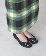 【BRIDGET BIRKIN WALK】バックルモチーフウォーキングパンプス