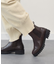 【PASCUCCI】ベーシックレザーサイドゴアショートブーツ