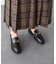 【INTER-CHAUSSURES】ラウンドトウビットローファー 