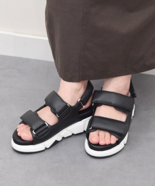 【PARADIS COULEUR】パフィーベルトサンダル(352110)