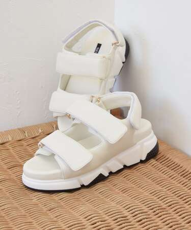 【PARADIS COULEUR】パフィーベルトサンダル(352110)