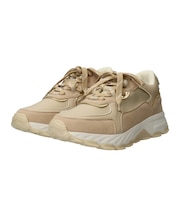 【PARADIS COULEUR】晴雨兼用異素材コンビワントーンスニーカー(355003)