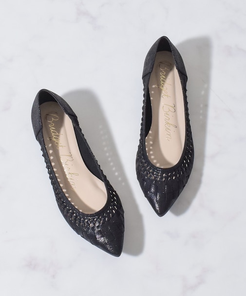 【Bridget Birkin】編み込みフラットシューズ(551523)