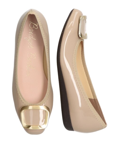 【Bridget Birkin】バックルアクセントレインパンプス(554021)