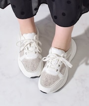 【Bridget Birkin】ラメレーススニーカー(555046)