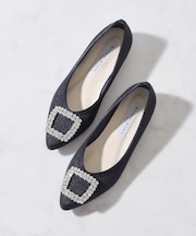 【Bridget Birkin Walk】ビジューモチーフポインテッドパンプス(555225)