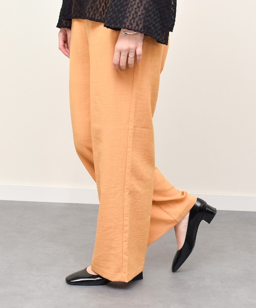 【FABIO RUSCONI】スクエアトウフレアヒールパンプス(F51122)