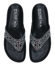 【ITALIAN SHOEMAKERS】ホットフィックスフットベットトングサンダル(952321)