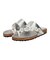 【ITALIAN SHOEMAKERS】フラワーストラップフットベッドサンダル(952349)