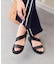 【Oh my Sandals】クッションインソール厚底サンダル(E52108)