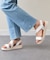 【Oh my Sandals】クッションインソール厚底サンダル(E52108)