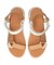 【Oh my Sandals】カラーコンビ厚底ベルクロサンダル(E52109)