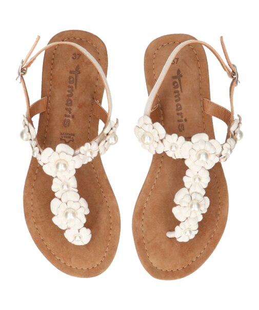【Tamaris】フラワートングサンダル(455704)