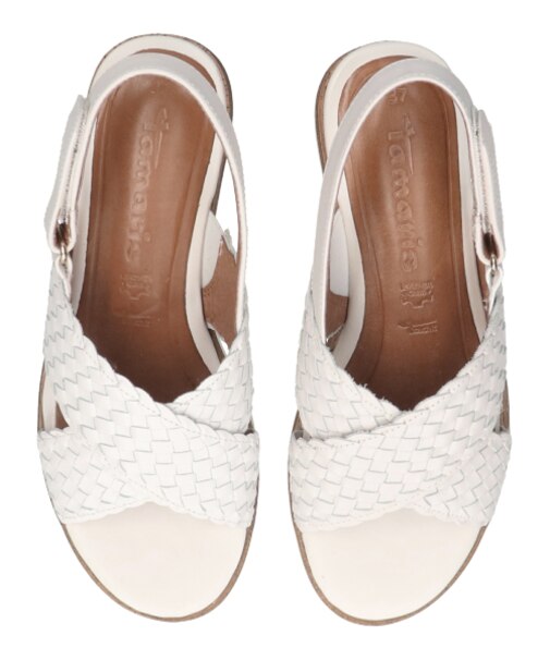 【Tamaris】イントレチャートクロスベルトサンダル(455706)