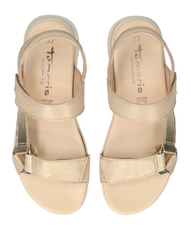 【Tamaris】厚底ベルクロサンダル(455707)