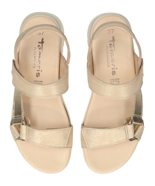 【Tamaris】厚底ベルクロサンダル(455707)