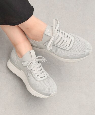 【Tamaris】洗えるレースアップニットスニーカー(455800)