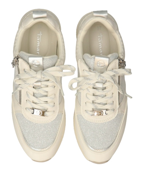 《新色入荷》【TAMARIS】サイドジップスニーカー