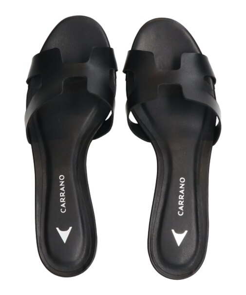 【CARRANO】4.5cmヒールミュールサンダル(652304)