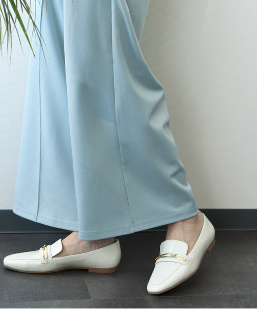 【PARADIS COULEUR】フラットチェーンローファー-(31606P)